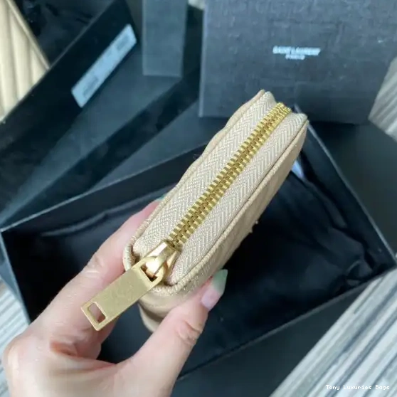 Tony Luxuries ZIPPY WALLET MONOGRAM YSL 0517